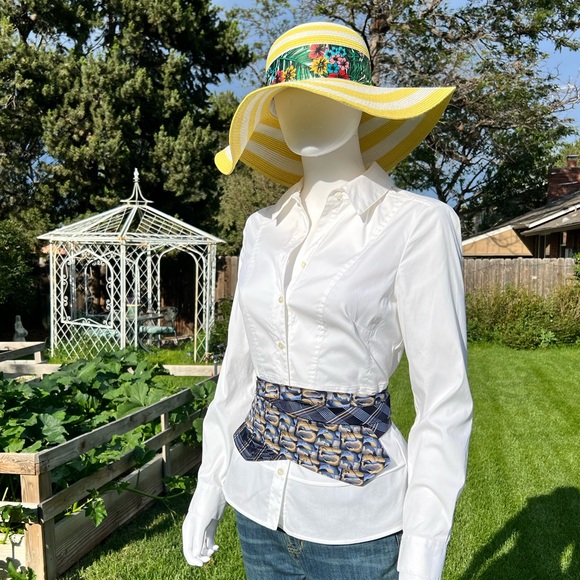 Handmade Silk Tie Belt - Picture 1 of 11